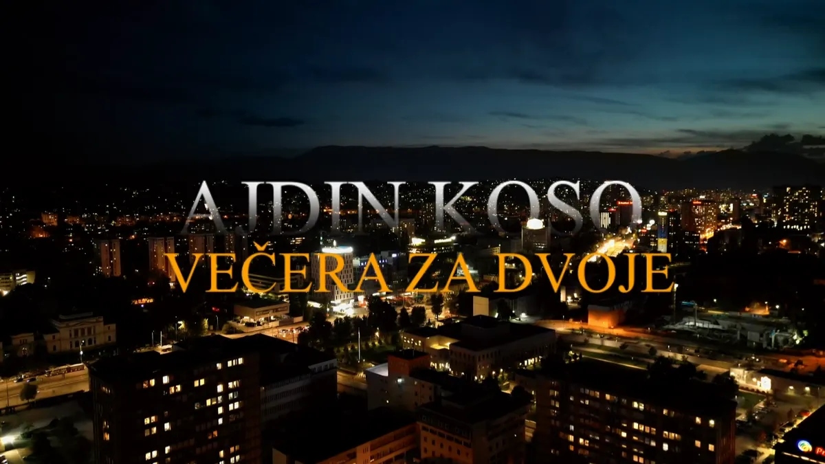 Ajdin Koso debituje pjesmom 'Večera za dvoje': Emotivna priča o ljubavi koja traje