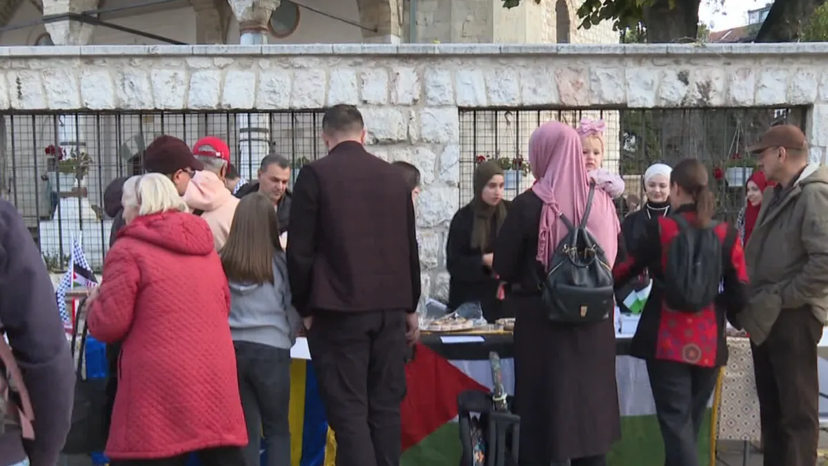 Bazar u Sarajevu: Nesebična podrška narodu Palestine