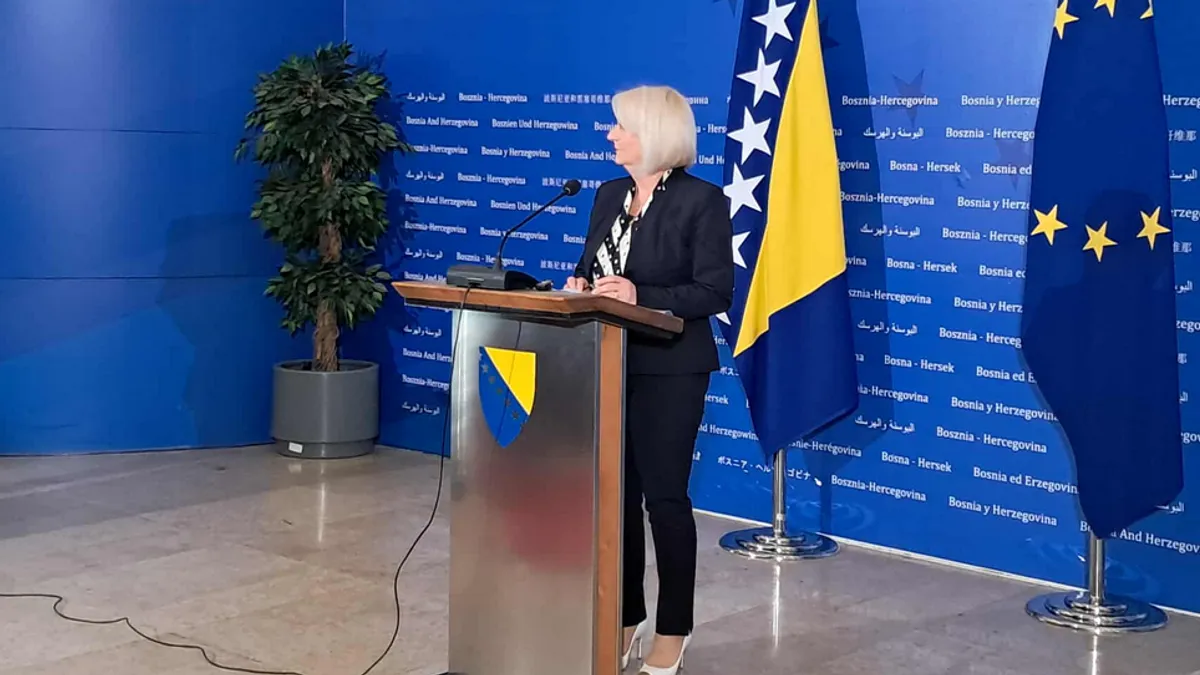 Ovo po sadašnjim ovlastima je stvar izvršne vlasti a to je Vijeće ministara, kazala je Krišto