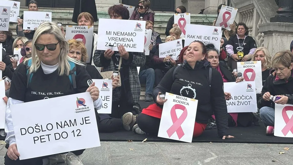 Skup je organizovan kako bi se pružila podrška oboljelima od raka dojke.