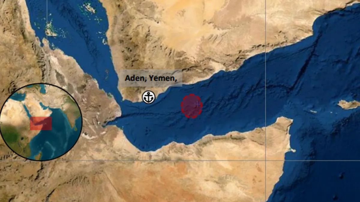 Pakao u Adenskom zaljevu, posada spašava živu glavu! Tanker pogođen kod Jemena