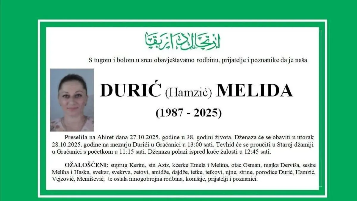 Živinice plaču za majkom troje djece, heroina svojoj sestri donirala dio jetre: Samo je pala...