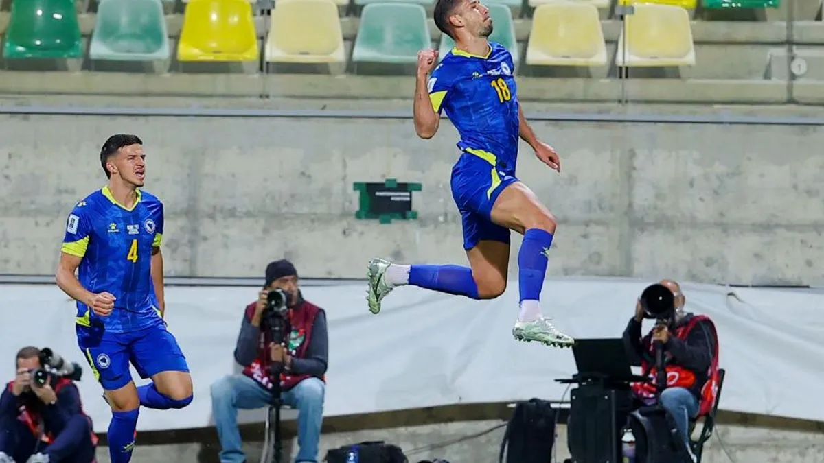 Nogometna reprezentacija Bosne i Hercegovine odigrala je samo 2-2 protiv Kipra