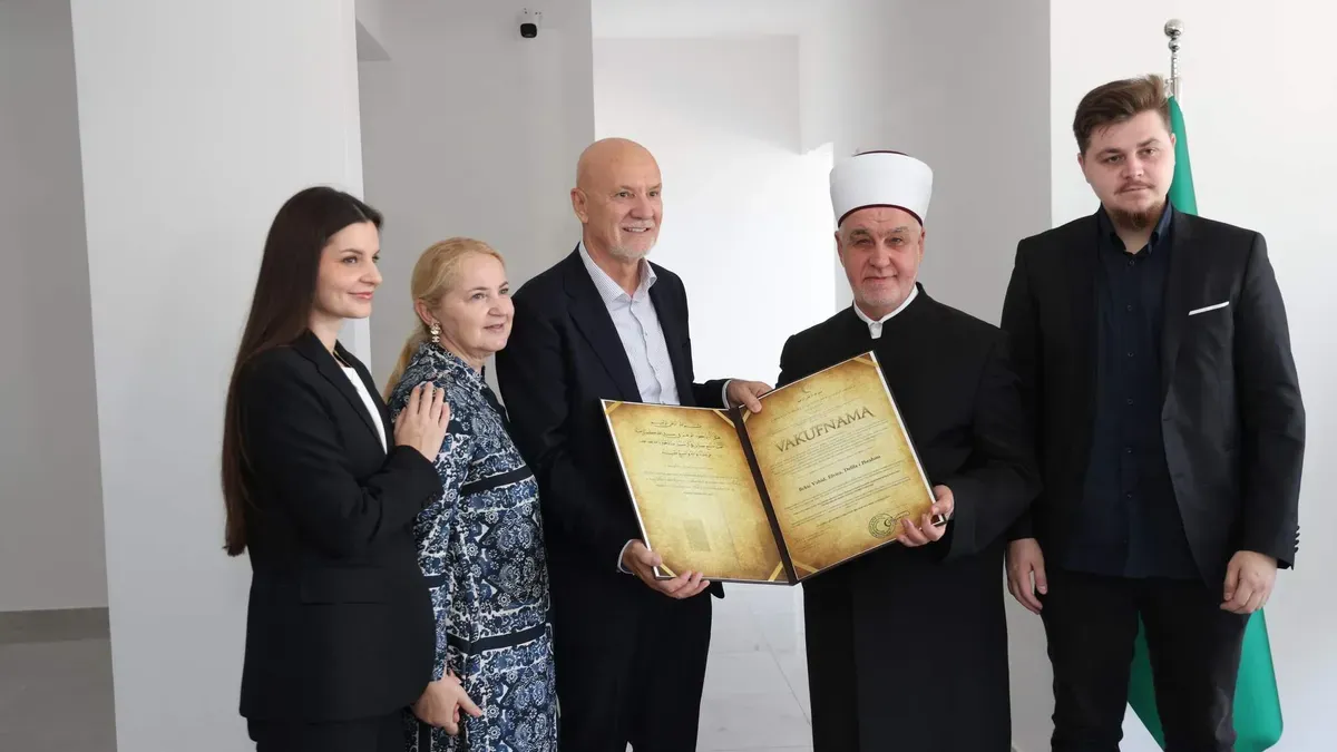 Direktor Vakufske direkcije hafiz Senaid ef. Zajimović naglasio je značaj ovakvih projekata za cijelu Bosnu i Hercegovinu