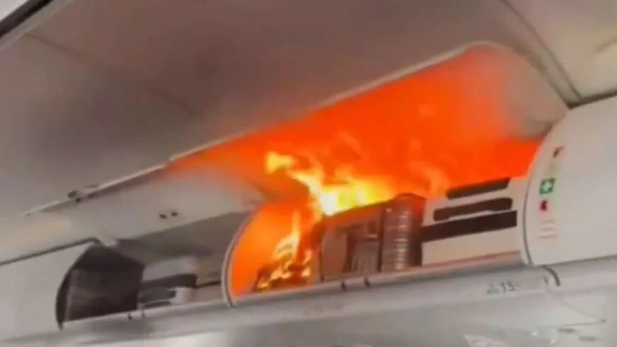 Putnici su kasnije pohvalili članove posade za njihovu brzu i efikasnu reakciju u gašenju požara