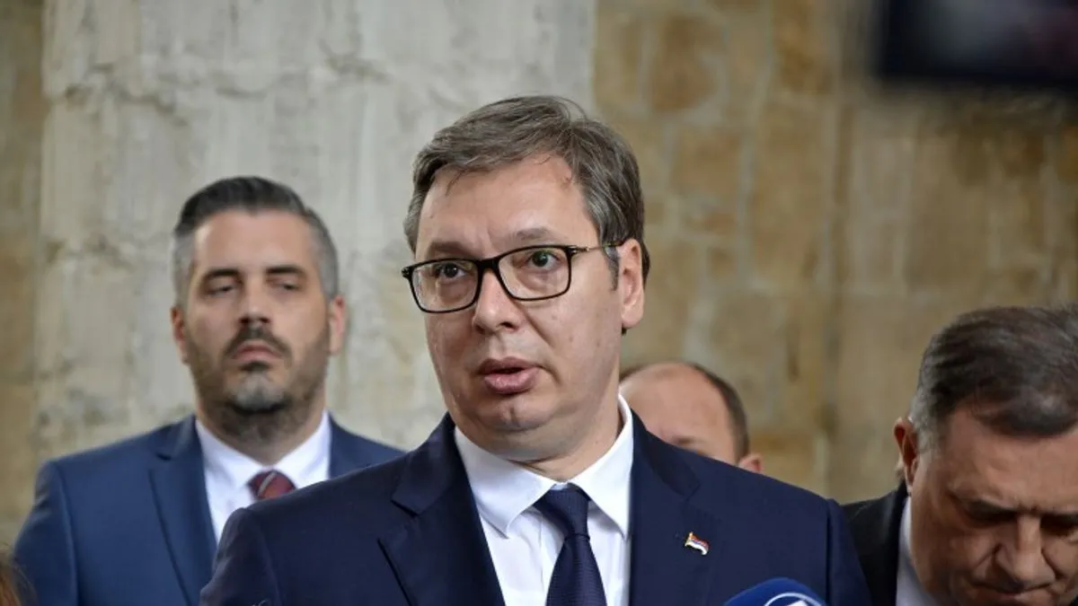 Vučić izjavio da je napadač na Ćacilend došao iz Hrvatske