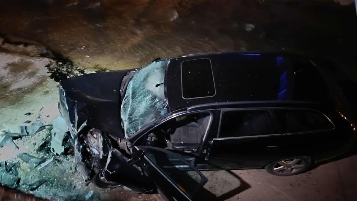 Automobilom je upravljala osoba inicijala B.A. koja je u nesreći povrijeđena. Još uvijek je neutvrđen stepen povreda.