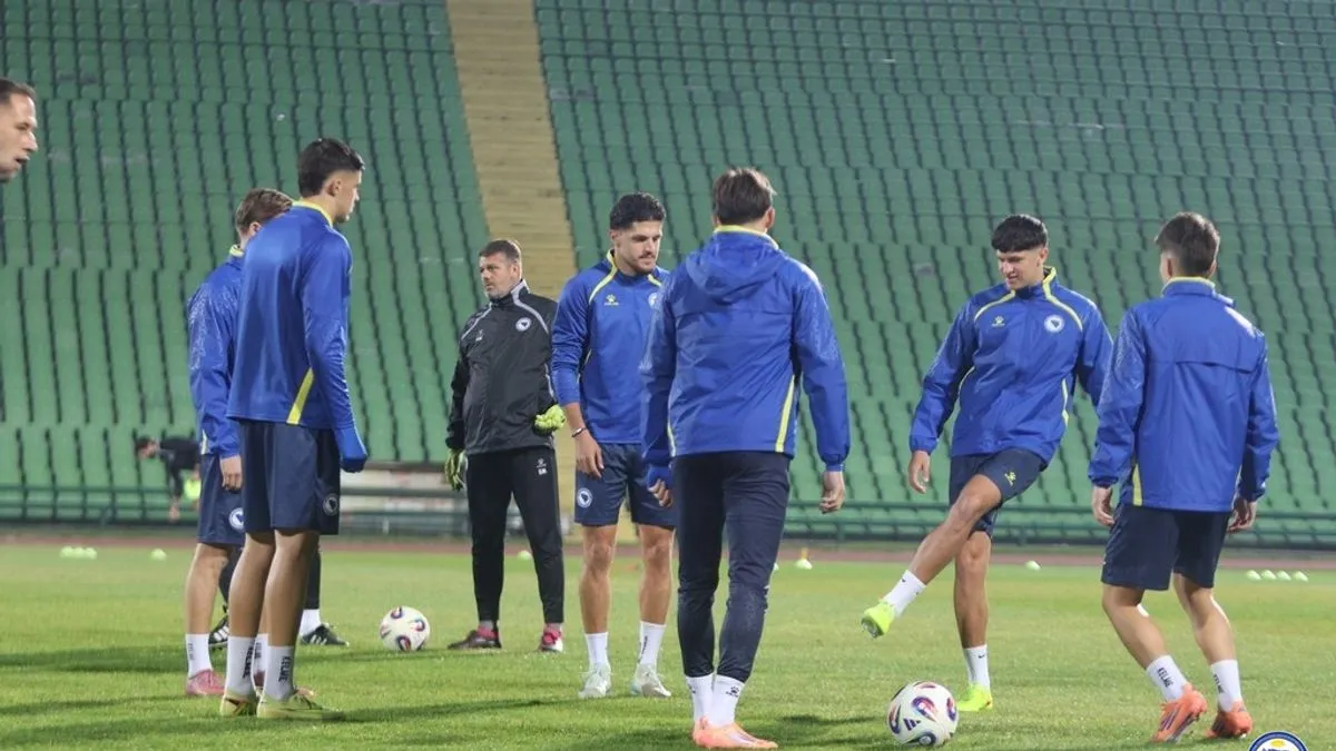 Reprezentacija Bosne i Hercegovine će sutra na najvećem bh. stadionu obaviti dva treninga
