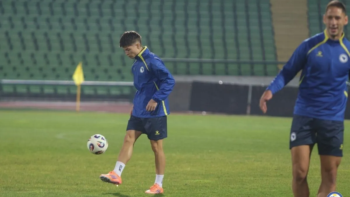 Reprezentacija Bosne i Hercegovine će sutra na najvećem bh. stadionu obaviti dva treninga