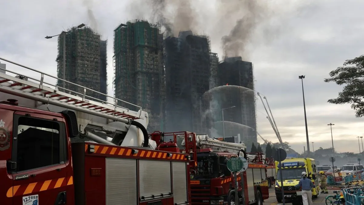 Požar u Hong Kongu: Spasilačke akcije završene, potvrđena smrt 128 osoba, 200 se vodi kao nestali