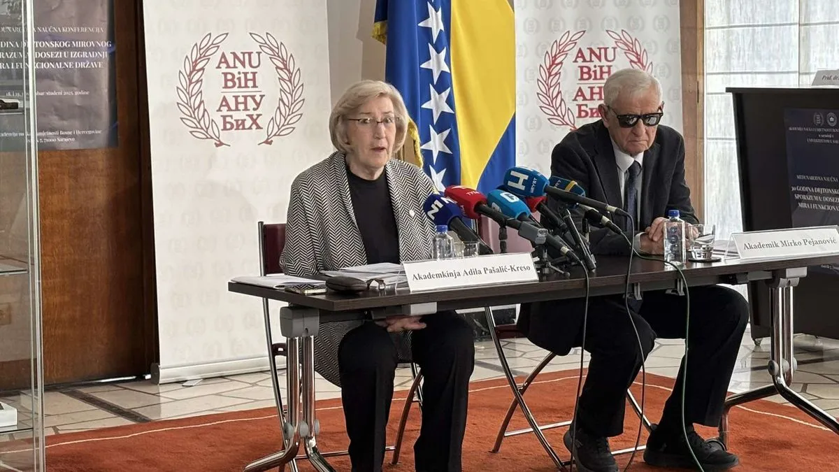 Akademija nauka i umjetnosti Bosne i Hercegovine (ANUBiH), dosljedna svojoj naučnoj i društvenoj misiji, već tri decenije posvećeno proučava Dejtonski mirovni sporazum 