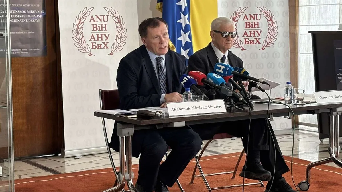 Akademija nauka i umjetnosti Bosne i Hercegovine (ANUBiH), dosljedna svojoj naučnoj i društvenoj misiji, već tri decenije posvećeno proučava Dejtonski mirovni sporazum 