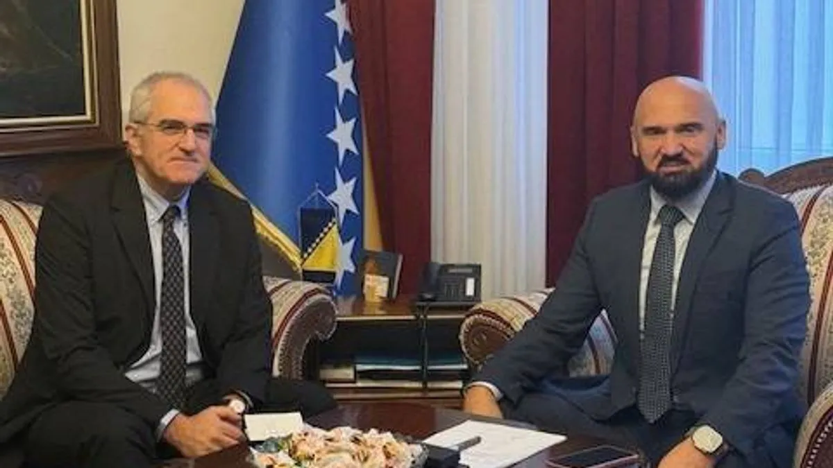 Ministar Isak se sastao sa šefom Misije OSCE-a u BiH: Nastavak saradnje na polju sigurnosti