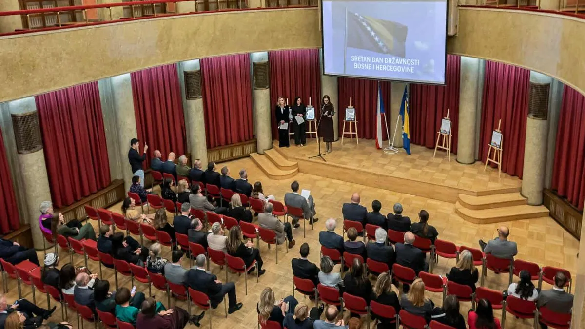Dan državnosti Bosne i Hercegovine svečano obilježen u Pragu