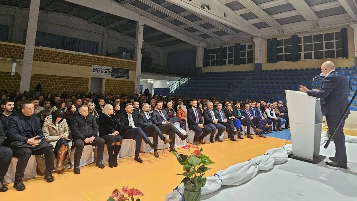 NES je stranka koja stoji uz narod, a ne iznad naroda, istakao je Odobašić