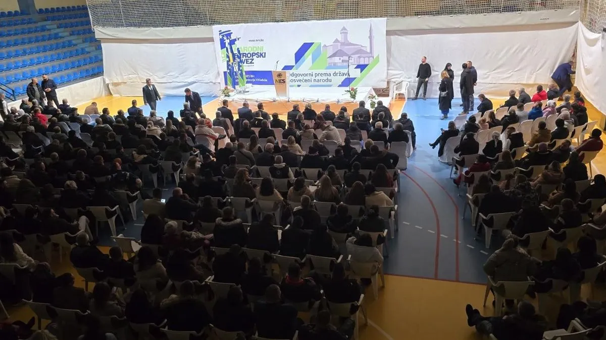 NES je stranka koja stoji uz narod, a ne iznad naroda, istakao je Odobašić