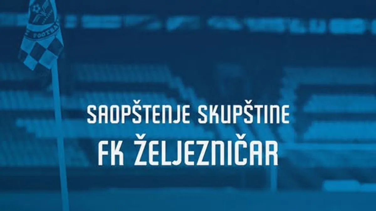 FK Željezničar zahvaljuje svim navijačima i javnosti na razumijevanju i ukazanom povjerenju.
