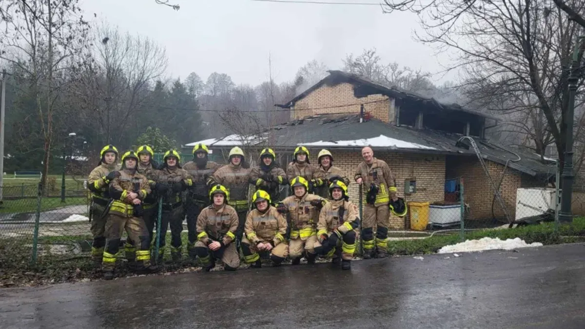 Požar u Pionirskoj dolini: Prve fotografije s lica mjesta