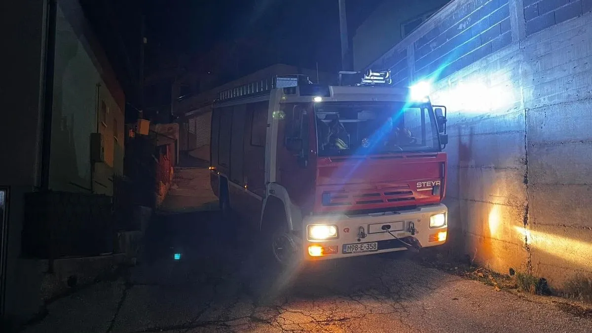 Vatrogasci i dalje ostaju na terenu radi potpune kontrole situacije