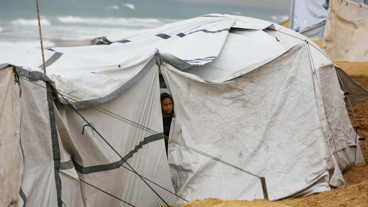 Gaza na ivici preživljavanja: Palestinske porodice smrzavaju se u poplavljenim šatorima