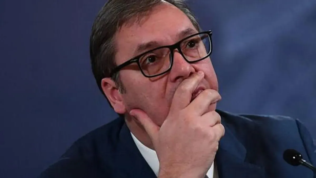 Vučić je ponovio da postoji samo jedan način da ga neko pobijedi — ne prihvata nasilje i vanjski pritisak kao način promjene vlasti