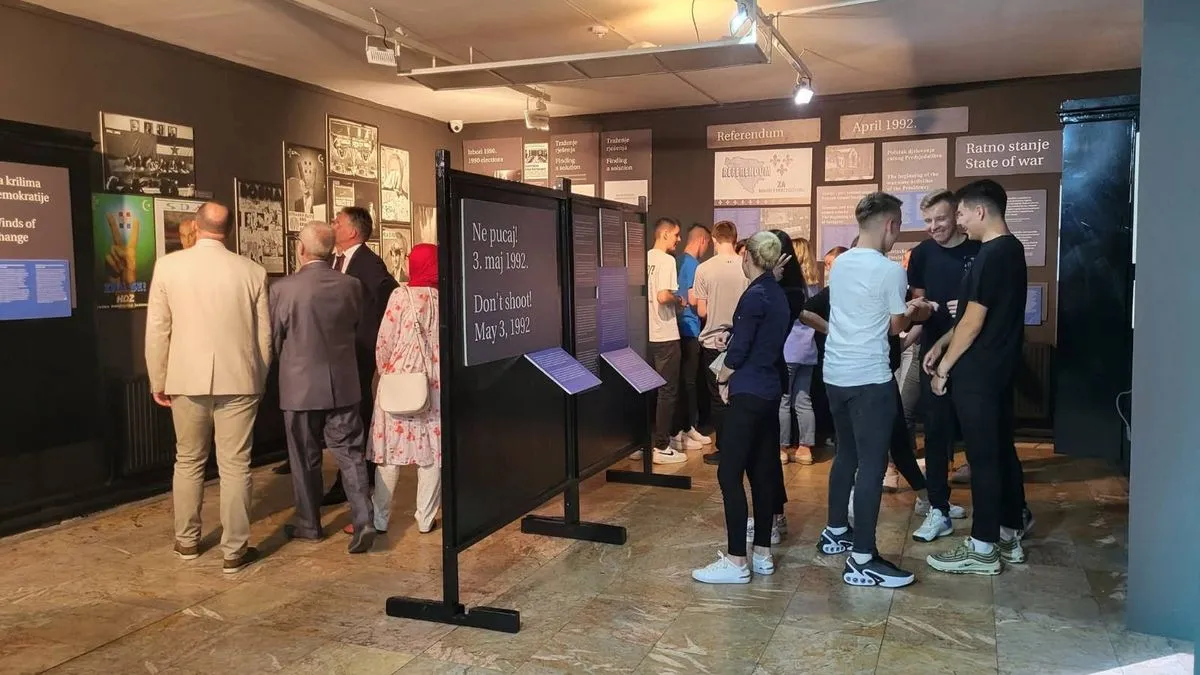 'Podsjetimo se vrijednosti ZAVNOBiH-a i nastojmo ih živjeti u svakodnevici kroz međusobno poštovanje, solidarnost i odgovornu brigu za zajedničko dobro.'