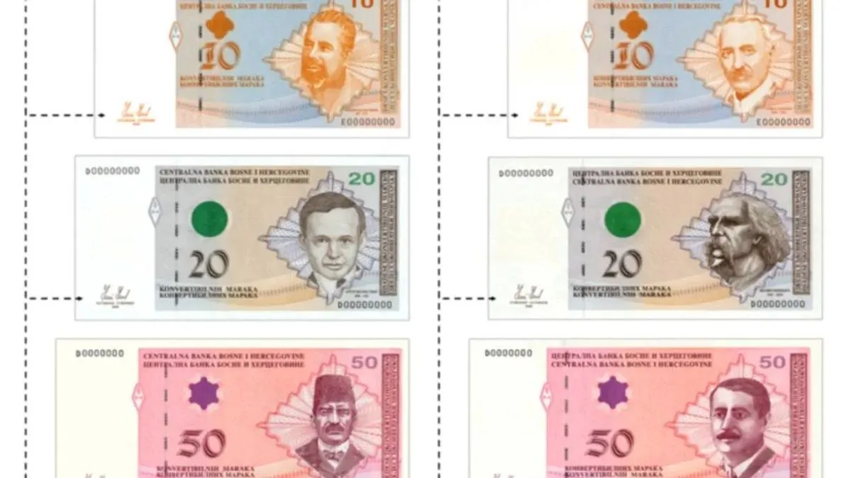 Zamjenu je moguće obaviti u svim komercijalnim bankama u BiH, koje raspolažu širokom mrežom poslovnica širom zemlje.