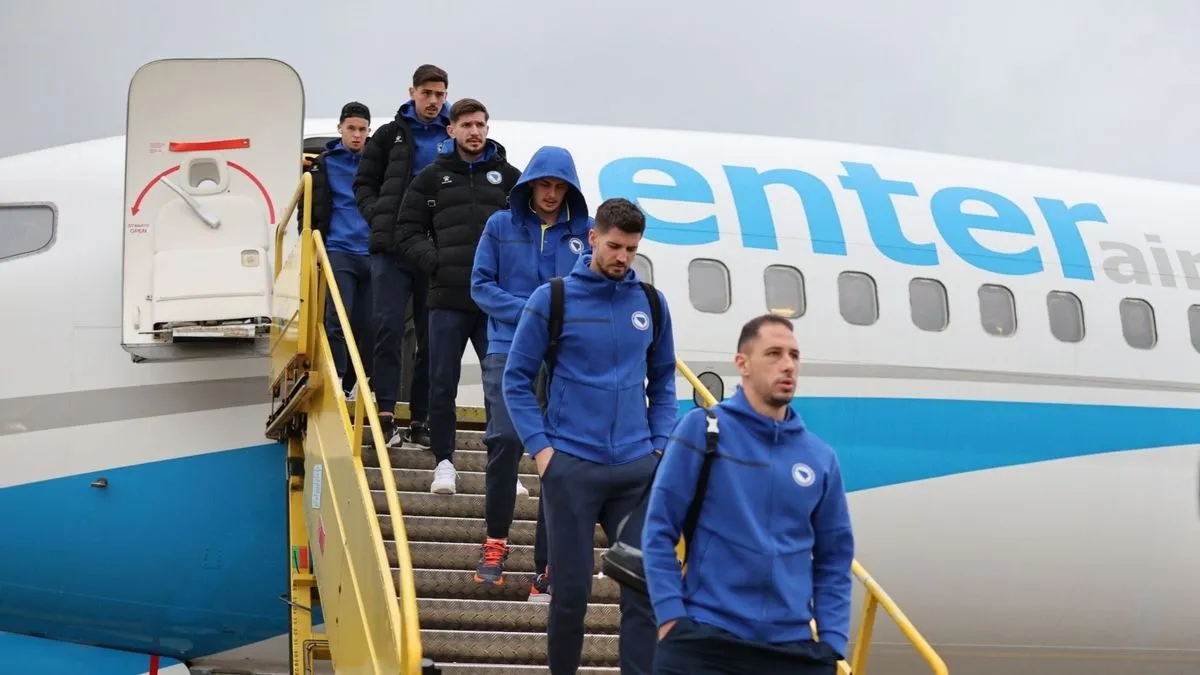 Nakon dva sata kašnjenja u Sarajevu Zmajevi sigurno sletjeli u Beč