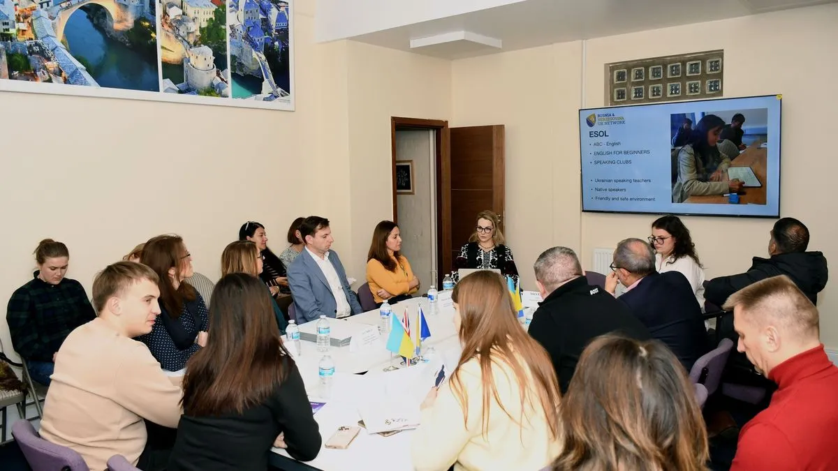 Mostovi saradnje: Bosanska kuća u Birminghamu domaćin delegaciji iz Zaporožja