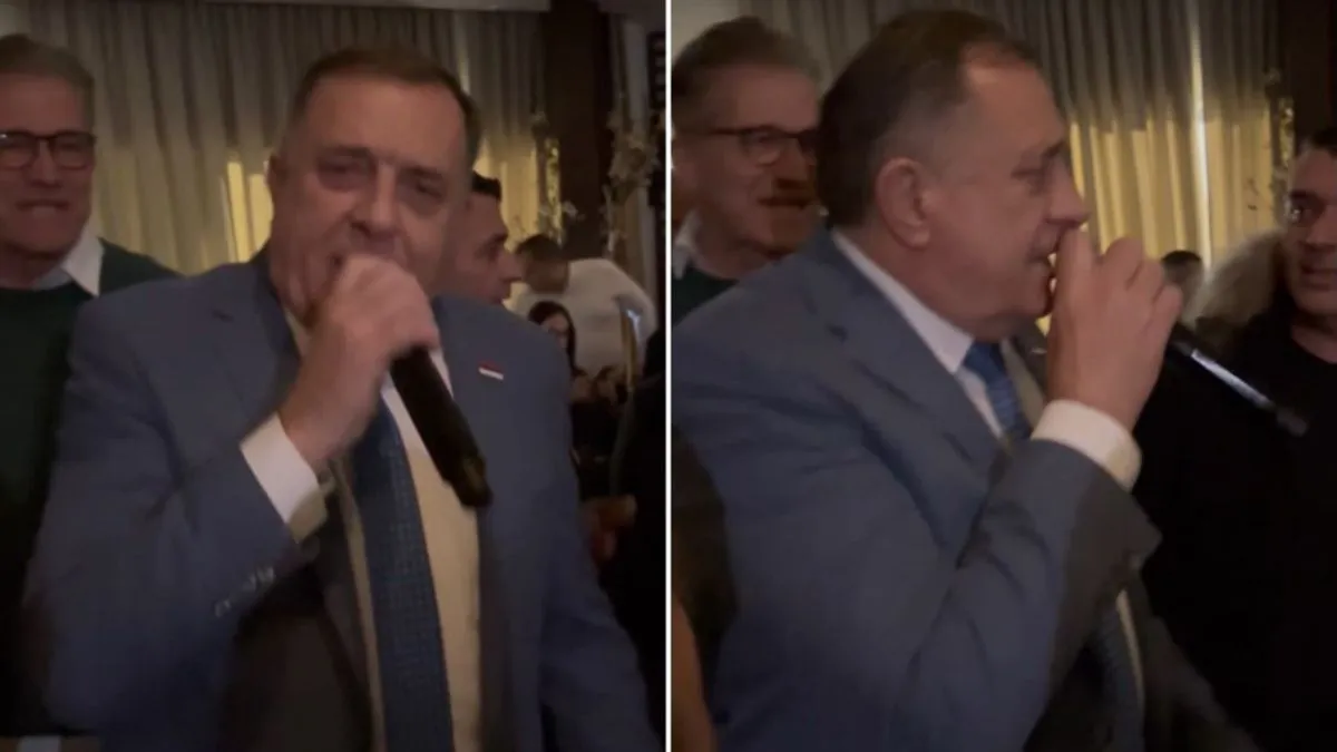 Dodik nakon pobjede Karana se uhvatio mikrofona pa zapjevao