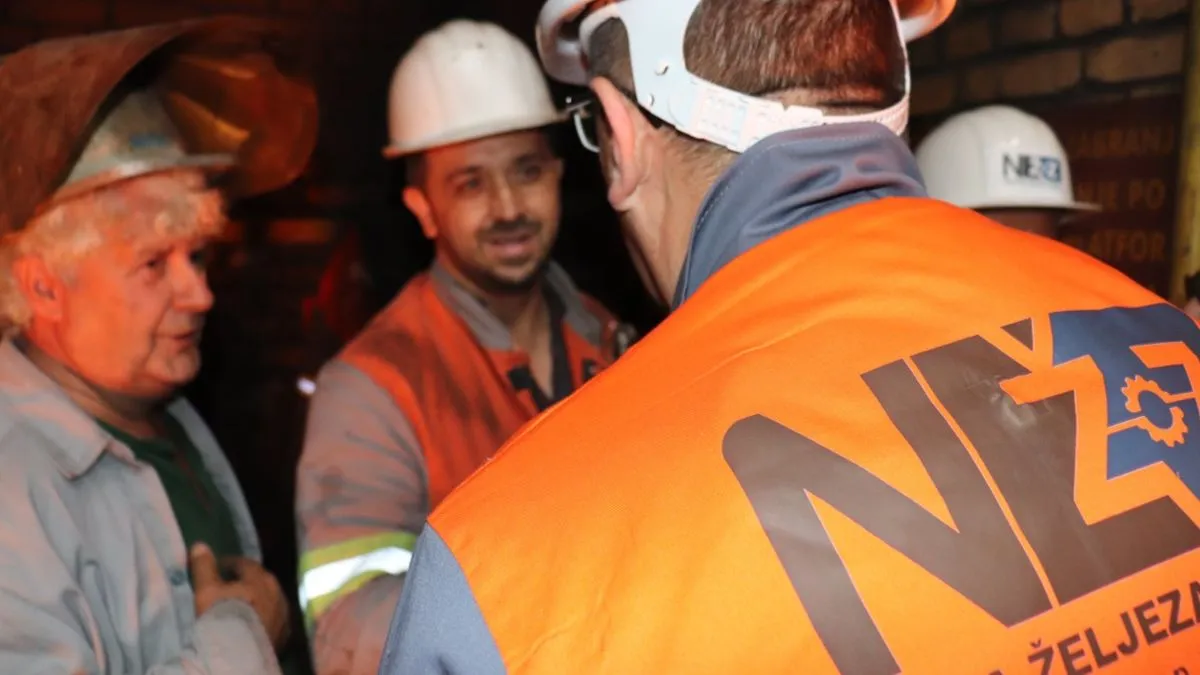 Liderstvo s prve crte: Hamzić prvu radnu subotu u Novoj Željezari proveo u pogonima s radnicima