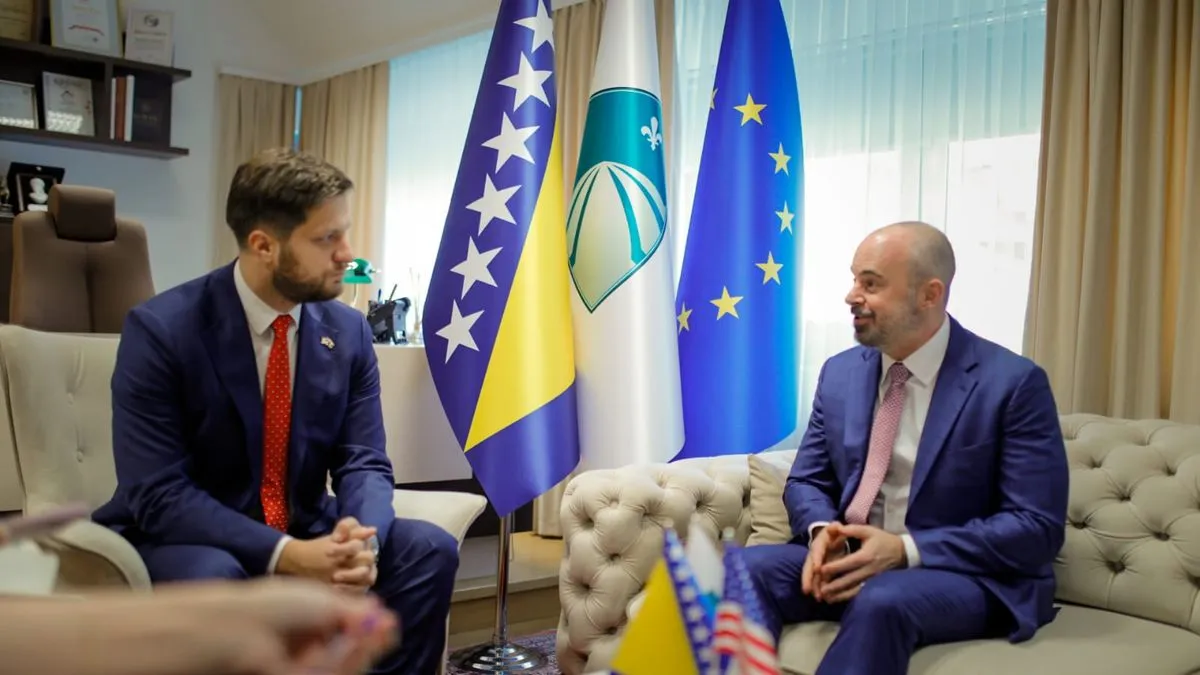 Razgovarano je o mogućim investicijama kompanija iz SAD u Starom Gradu i Sarajevu