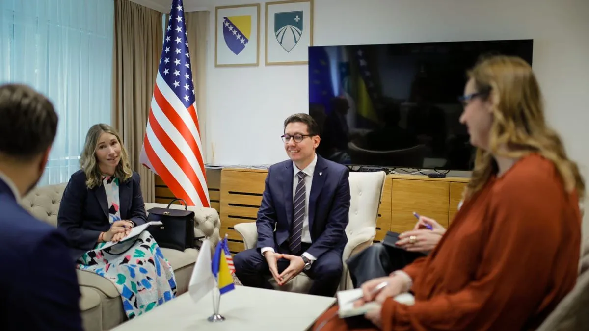 Čengić razgovarao sa Ginkelom: Podrška SAD-a razvojnim projektima u Starom Gradu i Sarajevu