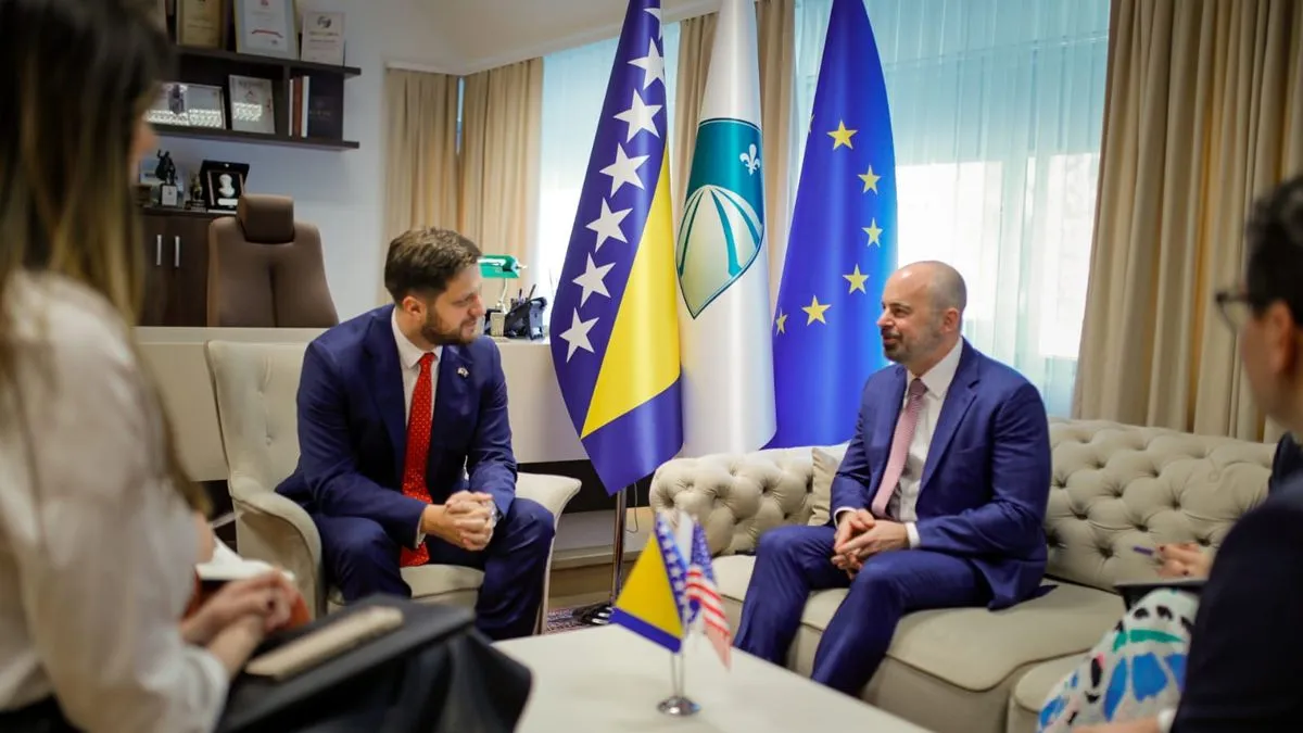 Razgovarano je o mogućim investicijama kompanija iz SAD u Starom Gradu i Sarajevu