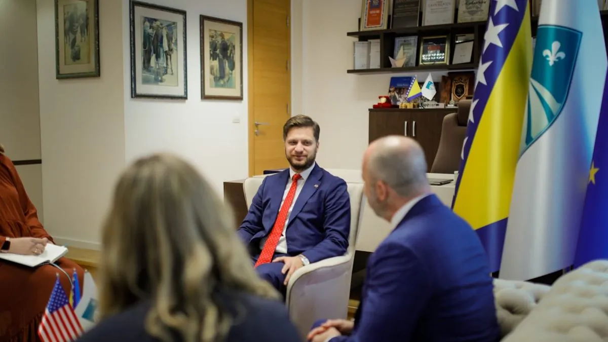 Čengić razgovarao sa Ginkelom: Podrška SAD-a razvojnim projektima u Starom Gradu i Sarajevu