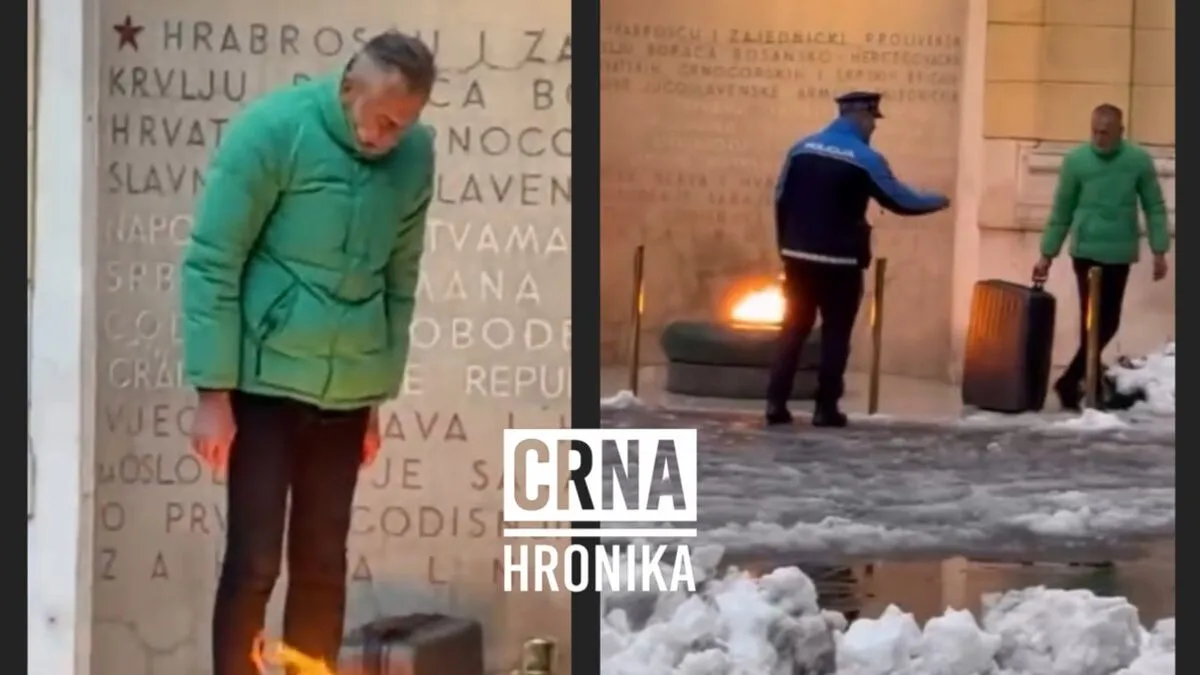 Vatra na spomeniku se gasila, ali je u srcima Sarajlija vječno usađen plamen multietničkog i slobodnog grada