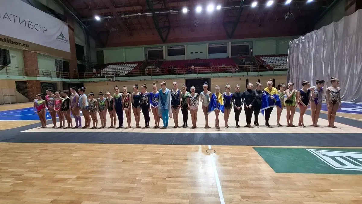 Naše mlade gimnastičarke donijele medalje sa Zlatibora