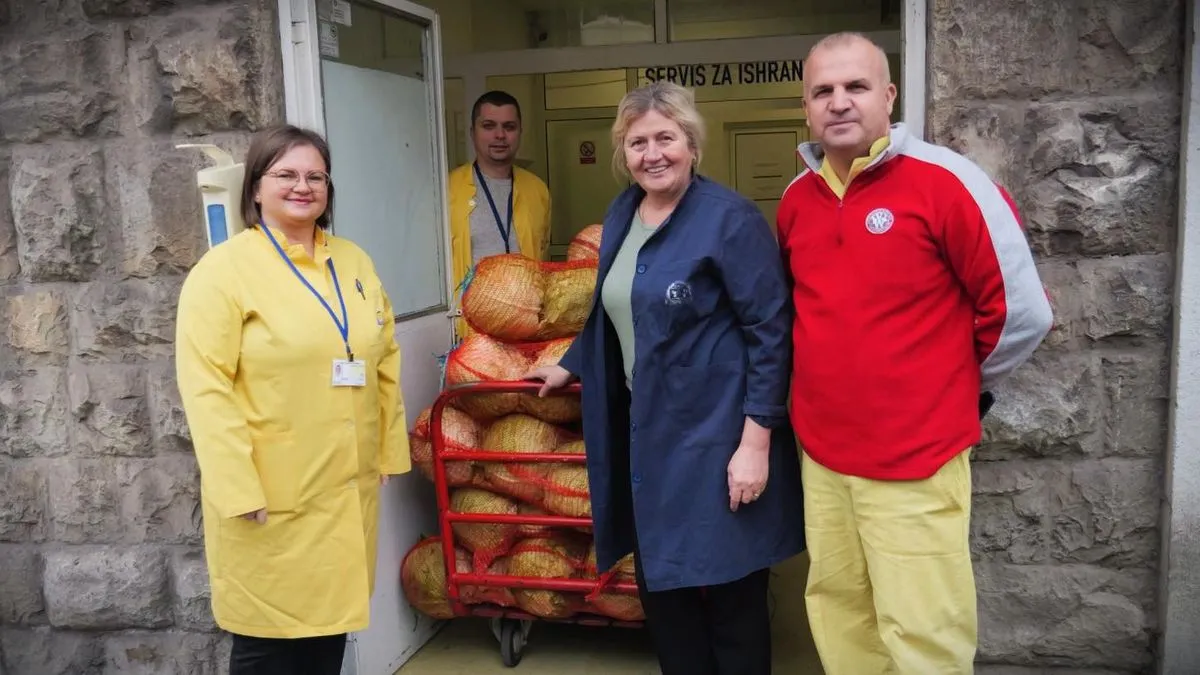 Donirani kupus proizveli su osuđenici angažirani unutar Ekonomata, u okviru programa resocijalizacije i radne terapije