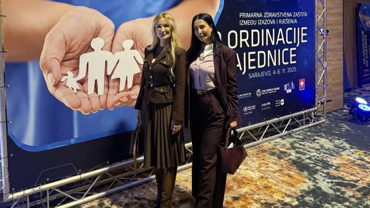 Ministrica Salčinović, zajedno s predstavnicima zdravstvenih ustanova i Zavoda zdravstvenog osiguranja ZDK, učestvovala je u panelima i stručnim diskusijama.