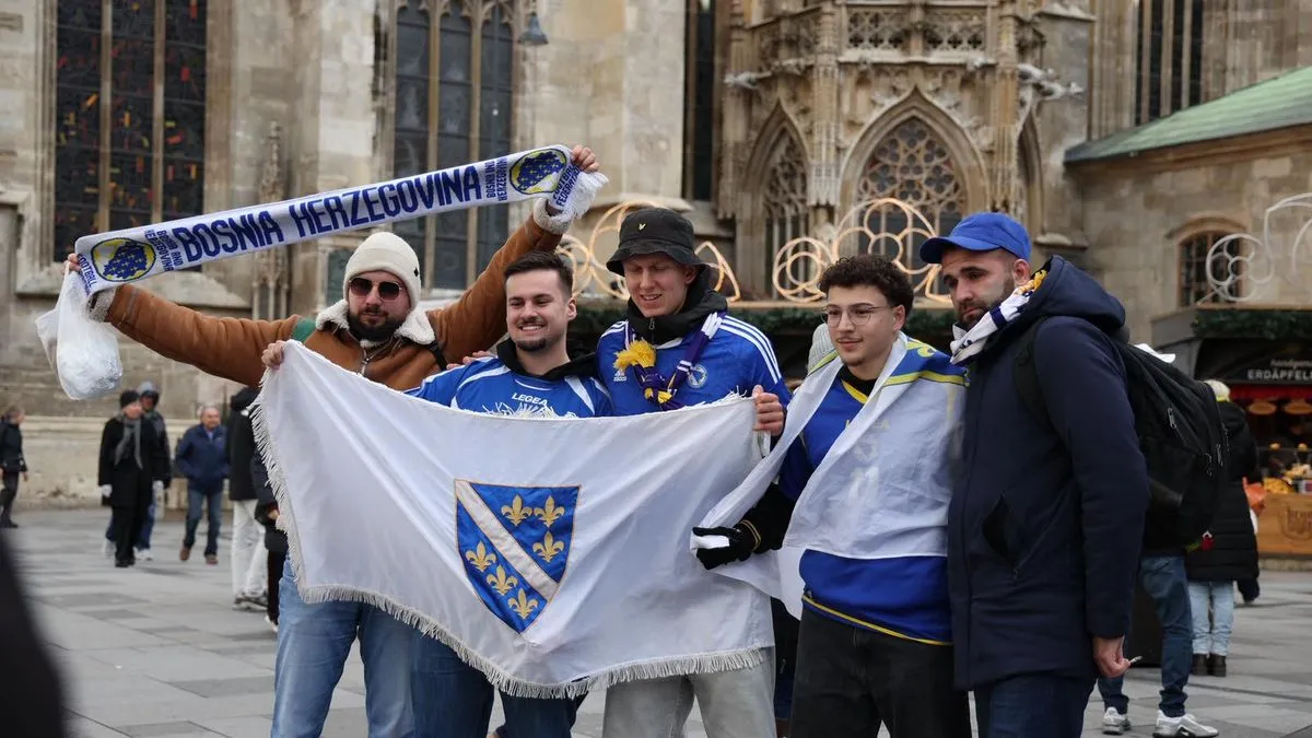 Neposredno prije odlučujuće utakmice, balkanski restoran postao navijačka zona