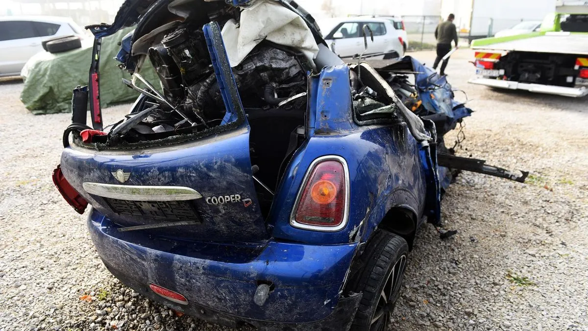 Jezivi prizori s mjesta nesreće: Prebrza vožnja 'odnijela' dva mlada života!