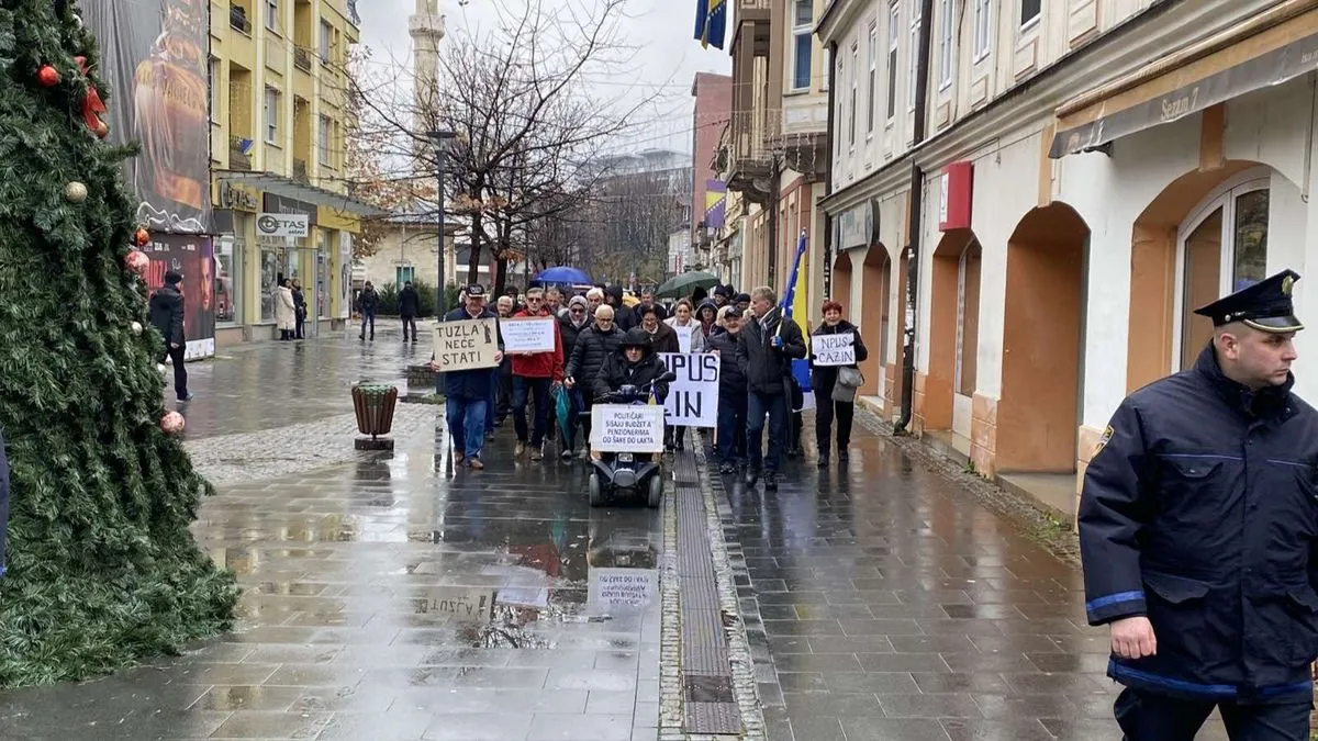 Naš zahtjev je da se prosječne penzije povećaju u skladu sa evropskim parametrima 52 posto od prosječnih plata