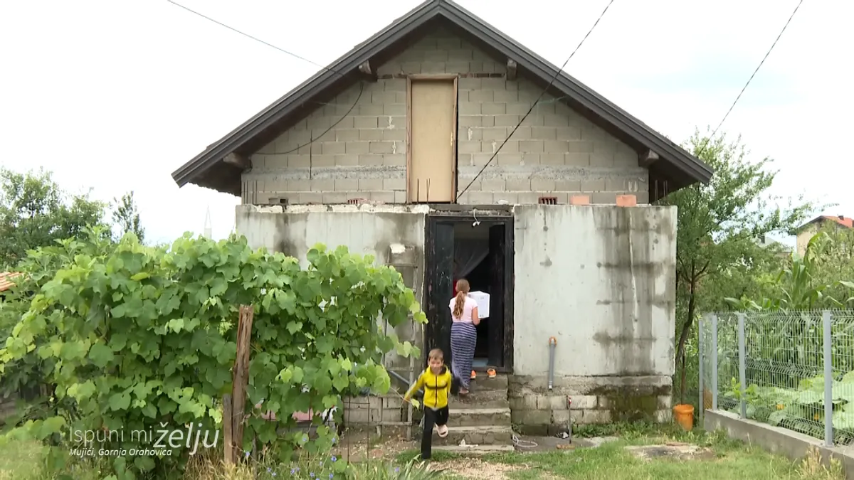 'Iako mi se drugari rugaju kakva mi je kuća, meni je lijepa'