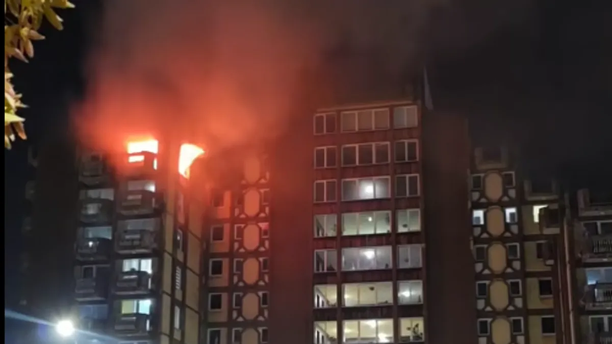 Požar u Domu penzionera u Tuzli: Ima povrijeđenih