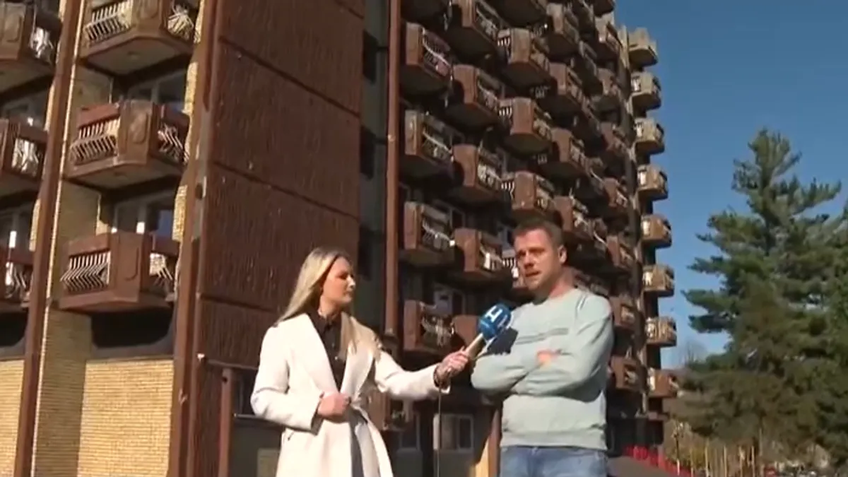 Prema njegovim riječima, kako je zgrada Doma u centru Tuzle, veliki broj ljudi je odmah došao i nudio pomoć