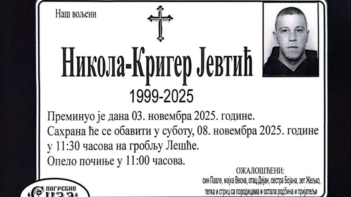 Bajker preminuo poslije 48 dana borbe za život: Rođaci se opraštaju od njega