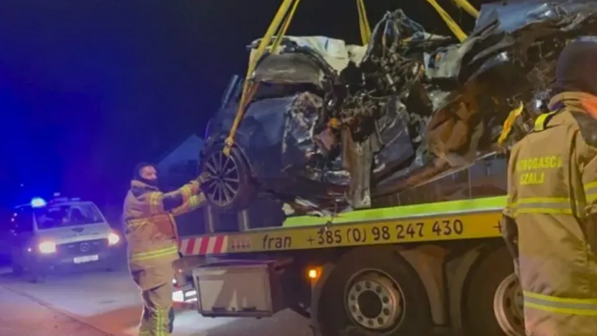 Jezivi prizori s mjesta nesreće: Prebrza vožnja 'odnijela' dva mlada života!