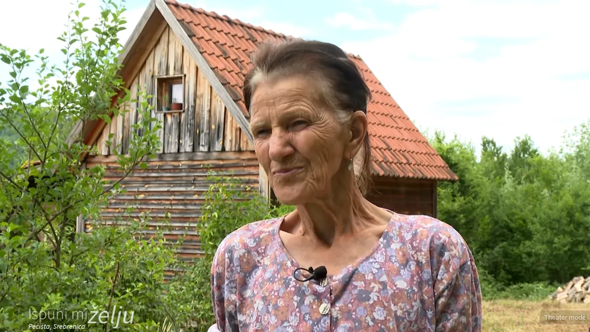 ''Padne mi na pamet kako sam prije živjela i kakav mi je dobar život bio, dok mi je muž bio živ, dođe mi svašta tako. Ne zna niko šta ga čeka – danas jesi, sutra nisi''