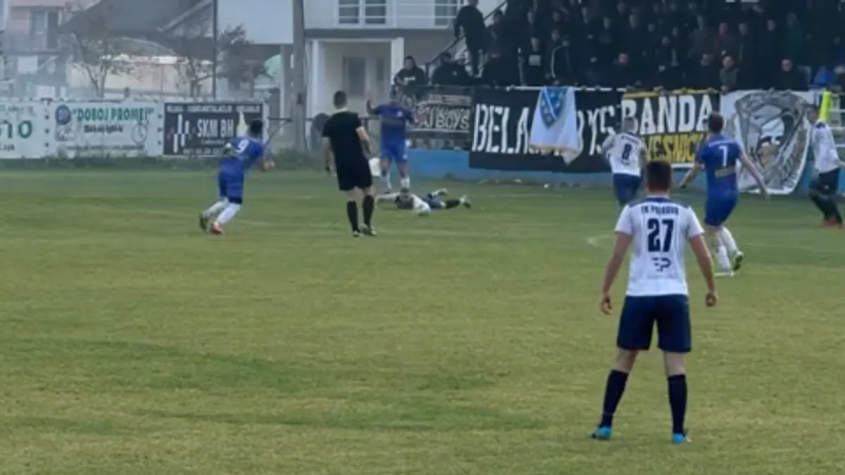 Susret je završio sa pobjedom Mladosti od 3:2, ali je cijela utakmica otišla u drugi plan događajem u 78. minuti 