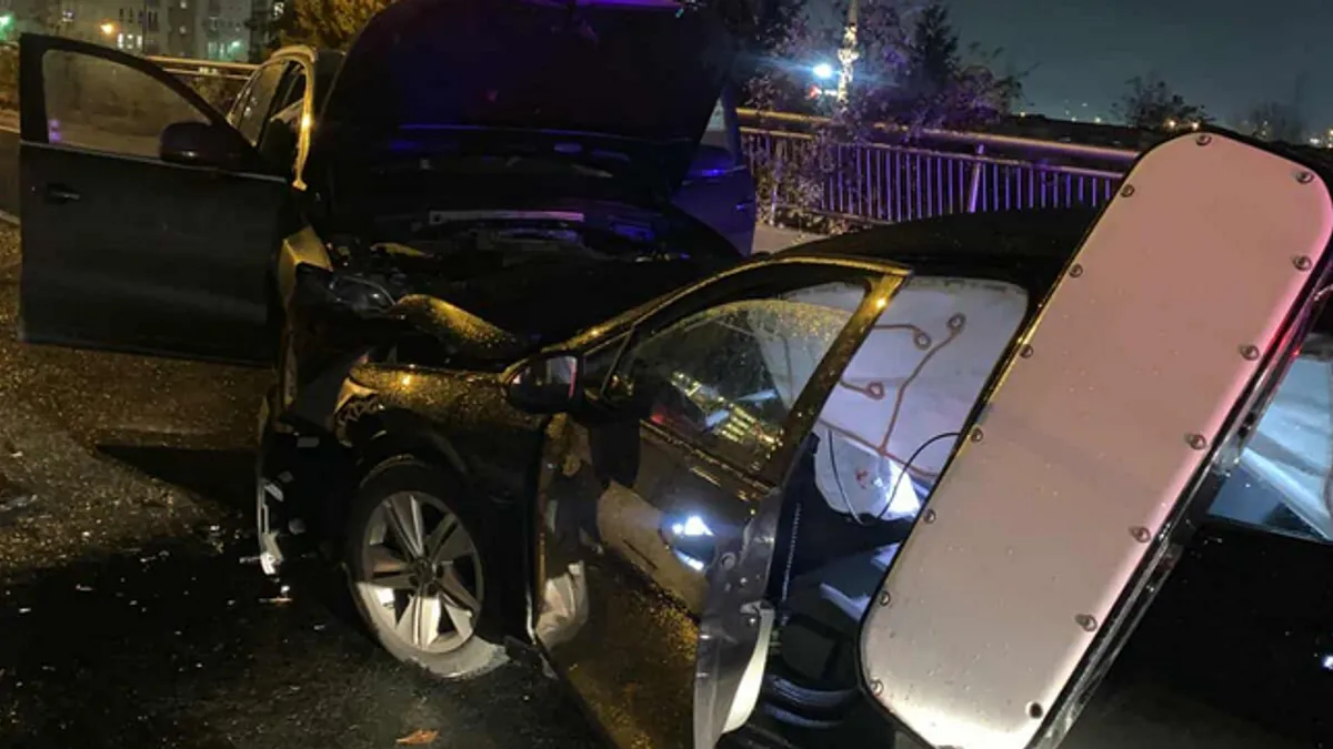 Golf je službeno vozilo MUP-a KS i u njemu je povrijeđen policijski službenik